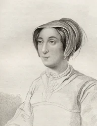 Elizabeth Cooke, grabado por Rivers, ilustración de 